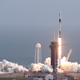 SpaceX’s Falcon 9 rocket exploded minutes after liftoff during a test flight to demonstrate the capsule’s emergency escape system at the Kennedy Space Center in Cape Canaveral, Florida.